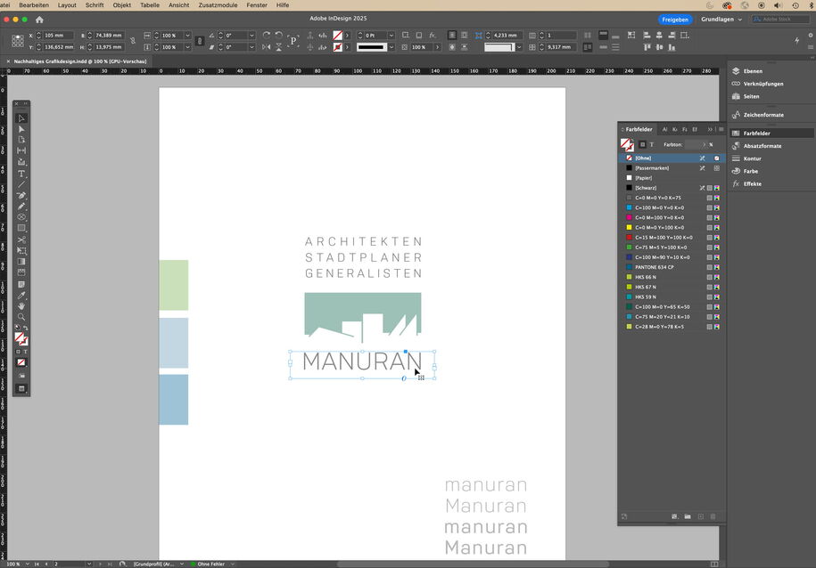 Nachhaltiges Grafikdesign bringt inhaltliche, strategische und technische Aspekte in einem Entwurf zusammen.